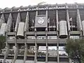 Vista da fachada do Bernabéu.