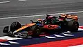 Oscar Piastri pilotando a McLaren MCL60 durante o GP da Áustria de 2023
