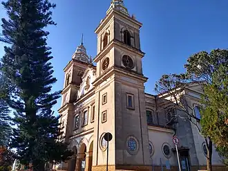 Vista da Igreja Matriz São Sebastião Santuário Diocesano São Sebastião[1]