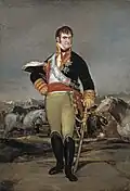 Fernando VII. No seu reinado as colônias espanholas se desencadeou a Guerra da Independência hispano-americana.