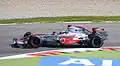 Fernando Alonso pilotando a McLaren MP4-22 no Grande Prêmio da Itália de 2007.