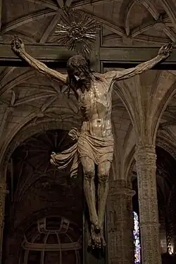 Filipe de Vries, Cristo na Cruz, 1550