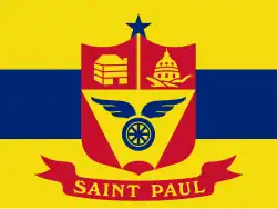 Bandeira de Saint Paul