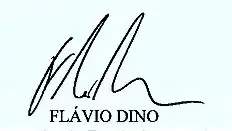 Assinatura de Flávio Dino