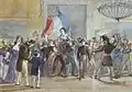 La révolution de 1830, le 31 juillet, antes de 1900.