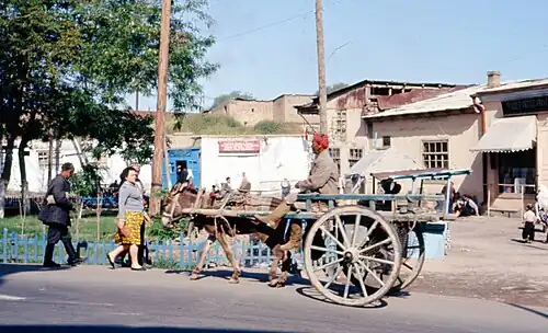 Araba em Samarcanda em 1964