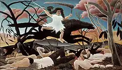 A Guerra, de Henri Rousseau, 1894.