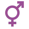 Símbolo masculino e feminino[25]