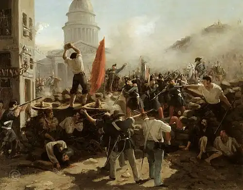 Revolução de 1848 na França.