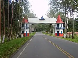 Entrada da cidade