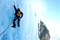 Escalada alpina em Symphonie d'automne, França.