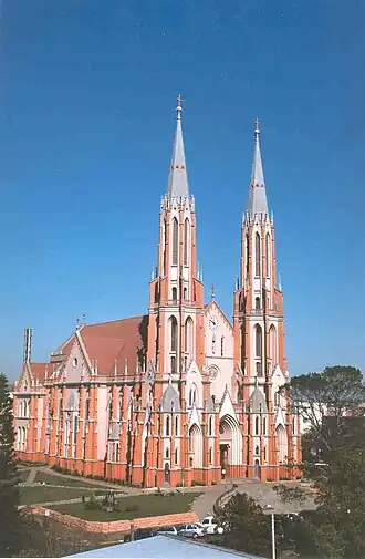 Igreja de São Sebastião Mártir, em Venâncio Aires.