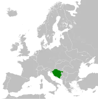 Localização de Estado Independente da Croácia