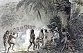 Índios Puris em cerimônia de dança (Lalaisse, c. 1835)