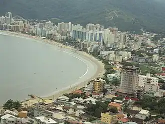 Vista da cidade de Itapema pelo Mirante do Encanto.