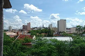 Vista parcial do Centro de Jaú