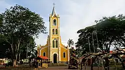 Praça central de Joanópolis