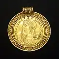 Medalha de Constantino II, ouro, século IV