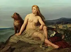 Kráka por Mårten Eskil Winge, 1862