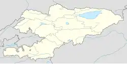 Bisqueque está localizado em: Quirguistão