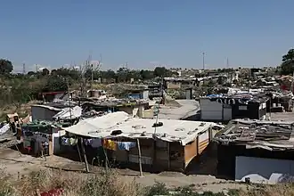 Favela Cañada Real, Comunidade de Madrid, Espanha