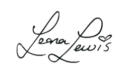 Assinatura de Leona Lewis