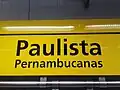 Estação Paulista: identificação visual