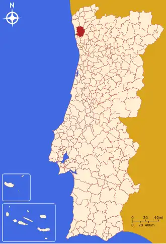 Localização de Barcelos