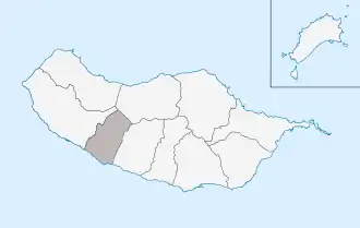 Localização de Ponta do Sol