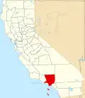 Localização do Condado de Los Angeles