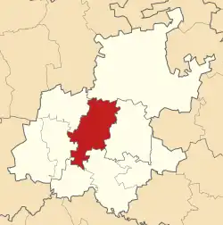 Localização de Joanesburgo