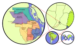 Localização de Rosário