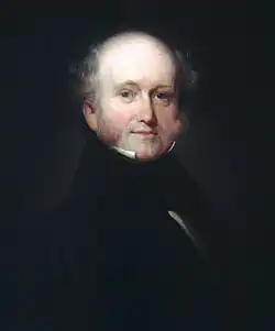 Retrato de Martin Van Buren.