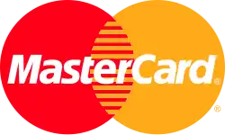 Logotipo com discos que não são sobrepostos, mas se cruzam, com finas linhas horizontais de cada lado entrelaçadas