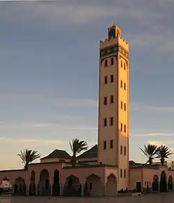 Uma mesquita em Dakhla, uma cidade sob controle marroquino