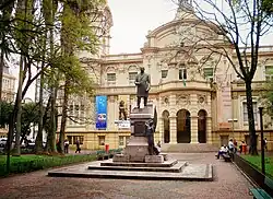 Monumento ao Barão do Rio Branco, em Porto Alegre