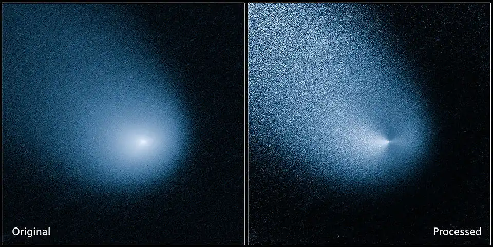Cometa Siding Spring (Hubble; 11 de março de 2014)