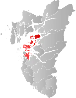 Localização de Stavanger