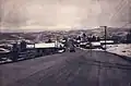 Neve, registrada do alto da rua Brasília em agosto de 1981