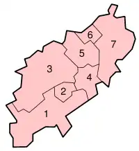 Localização de Northamptonshire