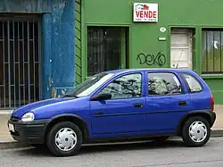 Corsa B (1993-2000, segunda geração)