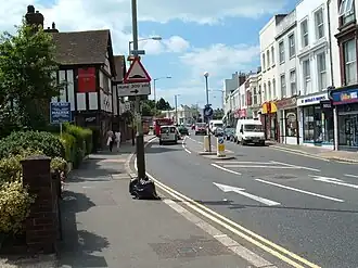 Uma rua da Inglaterra