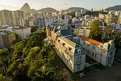 O bairro visto a partir do Palácio das Laranjeiras.