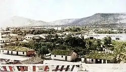 Centro de Paraíso do Tocantins em 1977.