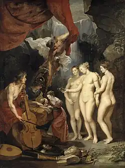 A educação de Maria de Médici, Louvre