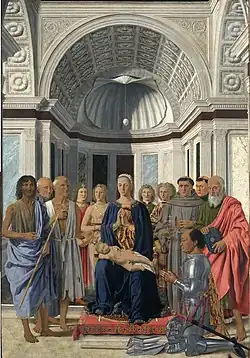 Pala di Brera (1472) na Pinacoteca de Brera, Milão