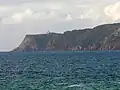 O Cabo da Roca, visto desde o Guincho