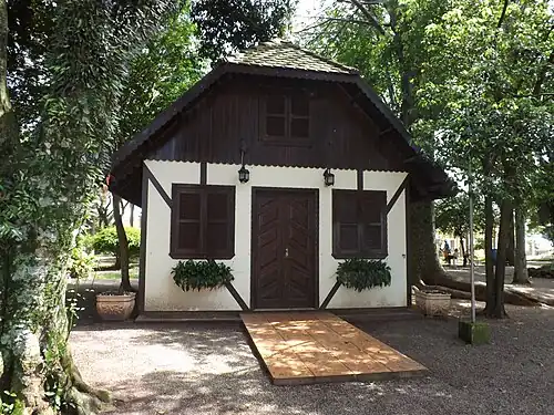 Casa em estilo arquitetônico alemão