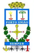 Brasão de armas de Porto União