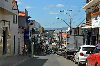 Av. Cônego Higino em Livramento de Nossa Senhora, 2018.